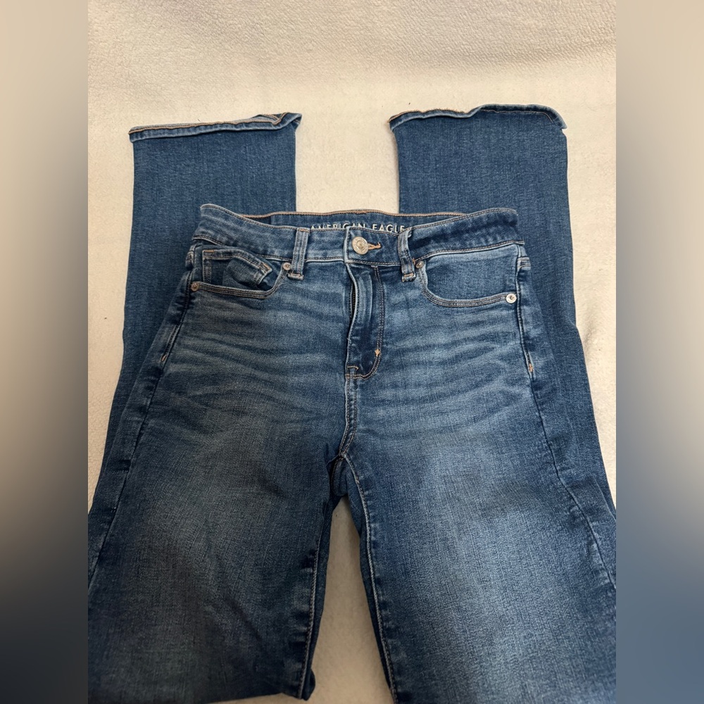 American Eagle Outfitters Women's Classic Denim boot cut Leg Jeans